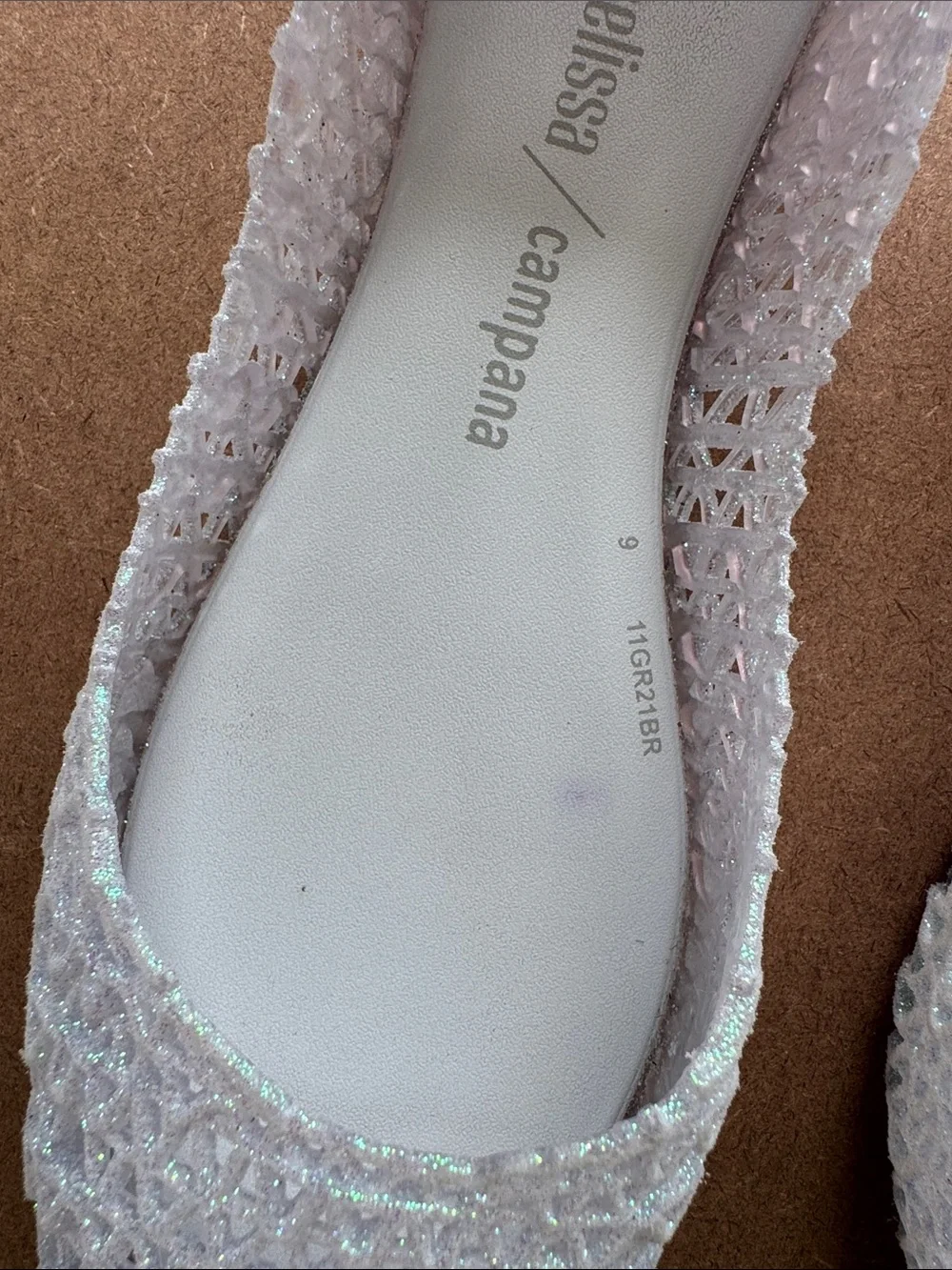 Mini Melissa soft iridescent